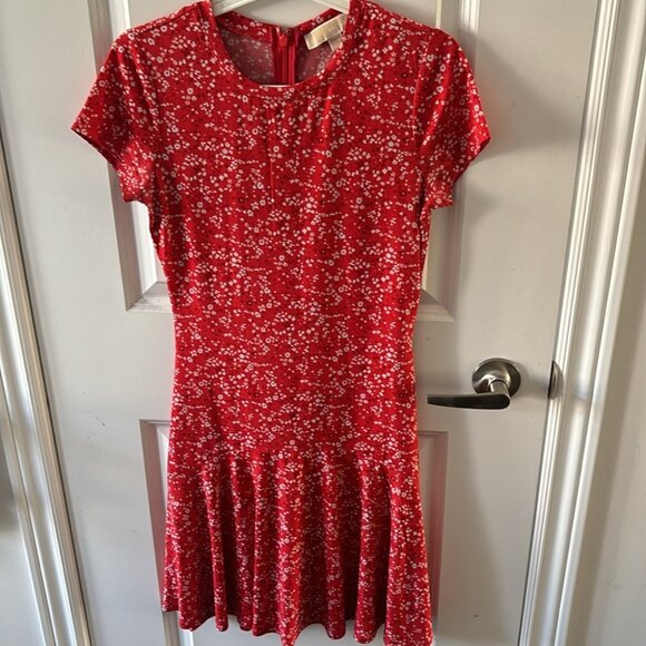 MICHAEL Michael Kors Floral Printed Women’s Mini Dress - Picture 1 of 5